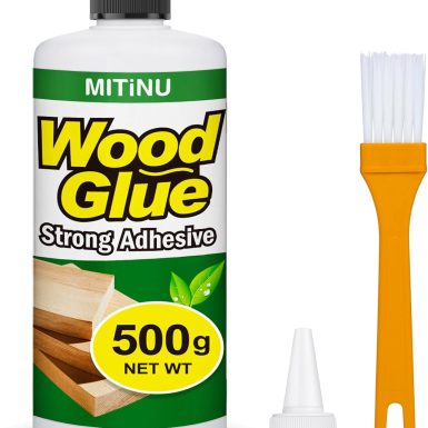 Wood Glue 500g, High-Capacity Super Glue for Woodworking, Waterproof Strong Wood Glue for Furniture Heavy Duty, Waterproof Glue for Crafts, Furniture, Wood Floor, Baseboard, cabinets, Door